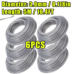 6db Acélhuzalos nylon trimmer zsinór