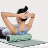 1 db EVA habos masszázs henger jógához és pilateshez, közepes keménységű, kézi működtetésű, fitnesz hátedző eszköz, mobilitásjavító, edzőtermi kiegészítő - fekete, kék, lila 30 cm rózsaszín