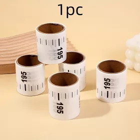 1 Tekercs Öntapadós Magasságmérő Matricák 1 db