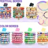 7200 db gyöngyökből készült karkötőkészítő készlet