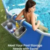 POOLHACKER 2 részes medence melletti tárolókosár készlet