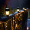 6 db Napelemes Medencevilágítás - Állítható Meleg Fehér LED Világítás Földfeletti Medencékhez