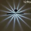 6 db Napelemes Medencevilágítás - Állítható Meleg Fehér LED Világítás Földfeletti Medencékhez