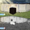 Úszómedence szűrő pumpa burkolat, univerzális tartós védőburkolat