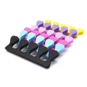   20 db Szív alakú körömdíszítő lábujjleválasztók - Soft Gel UV Beauty Tools professzionális manikűrhöz és pedikűrhöz