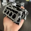 1Mini V8-as motorblokk alakú asztali szervező, tartó