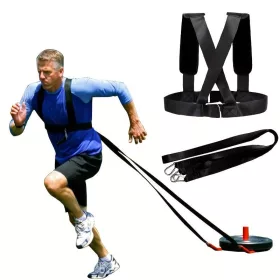   Erősítő szán, visszahúzó öv, fitnesz-ellenállás edzőpánt, gyorsaság és agility edző öv