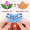 108 db-os kreatív origami papírhajtogatás készlet, 54 origami mintával, lépésről lépésre útmutatóval
