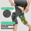 2 db ultravékony, lélegző kompressziós térdtámasz ujj, szürke M méret, 60–80 kg