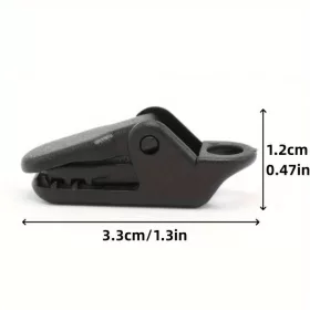   20 db sátor rögzítő klipsz, szélálló kialakítással táborozáshoz
