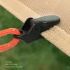 20 db sátor rögzítő klipsz, szélálló kialakítással táborozáshoz