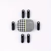 20 db sátor rögzítő klipsz, szélálló kialakítással táborozáshoz