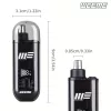 WEEME férfi USB-ről működő fül- és orrszőrnyíró LCD kijelzővel, újratölthető akkumulátorral Fekete