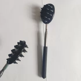   61 cm-es teleszkópos kaktusz hátvakaró ergonomikus fogantyúval Fekete