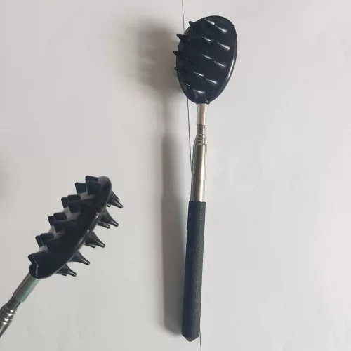61 cm-es teleszkópos kaktusz hátvakaró ergonomikus fogantyúval Fekete