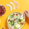 102 db Újrafelhasználható, rugalmas ételtakarók 102 db, színes