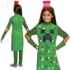 Minecraft Creeper Lány Gyerek Jelmez (M-es, 7-9 év) - Eredeti