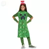 Minecraft Creeper Lány Gyerek Jelmez (M-es, 7-9 év) - Eredeti