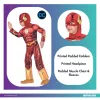 Flash Izmosított Fiú Gyerek Jelmez Maszkkal - Eredeti DC