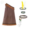 Indiánlány Gyerek Jelmez - Pocahontas Stílus