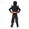Fekete Sárkány Ninja Gyerek Jelmez Szett