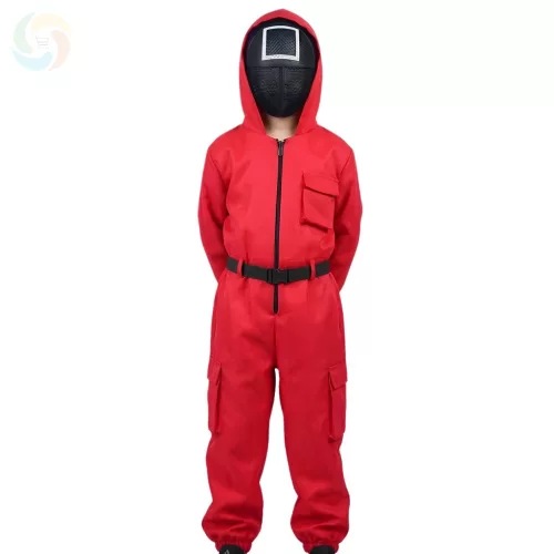 Squid Game Piros Őr Gyerek Jelmez