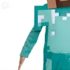 Minecraft Steve Gyémánt Páncél Gyerek Jelmez Maszkkal - Eredeti