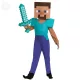 Minecraft Steve Gyerek Jelmez Maszkkal - Eredeti