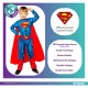 Superman Fiú Gyerek Jelmez - Eredeti DC