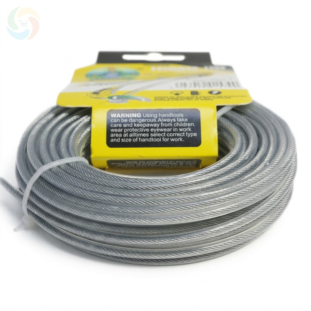 Fémszálas fűkasza damil 10m (2.4-3mm) Fémszálas fűkasza damil 10m (2.4-3mm)