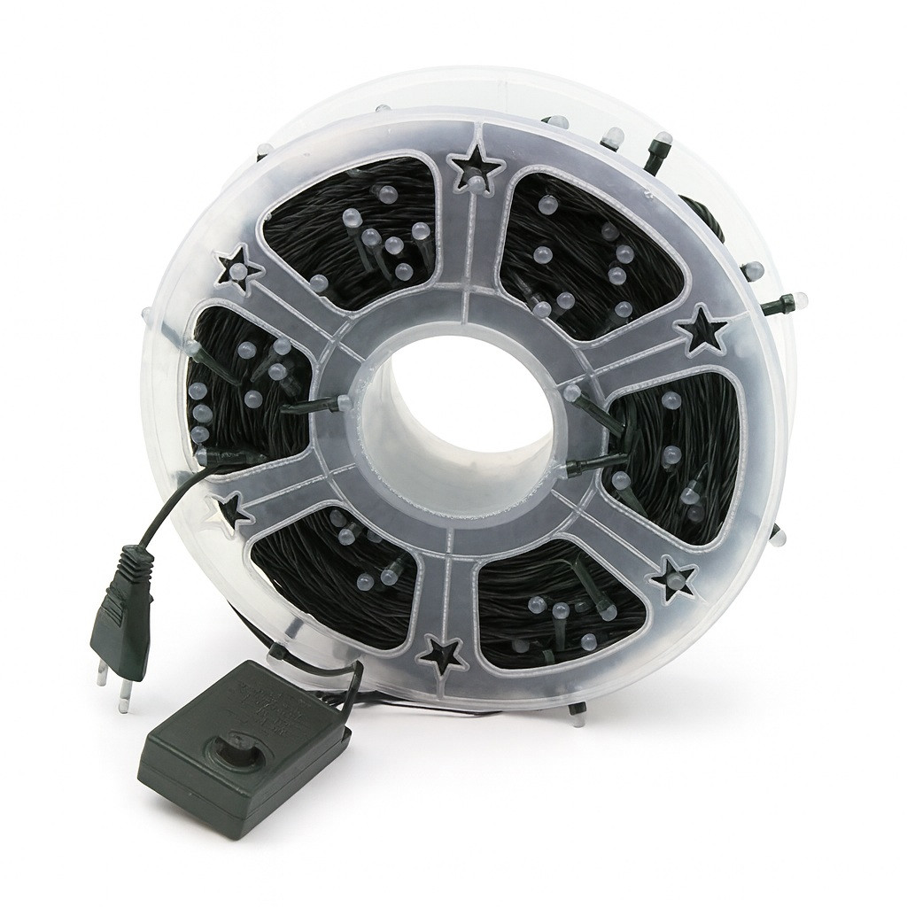 Minigömb Fényfüzér 8 fénymód 50m meleg fehér 320 LED kültéri/beltéri Minigömb Fényfüzér 8 fénymód 50m meleg fehér 320 LED kültéri/beltéri