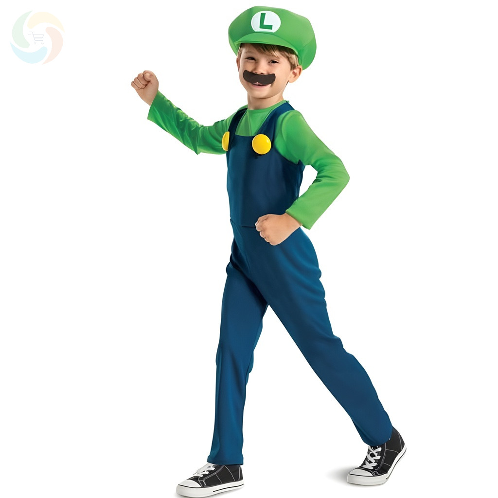 Luigi Gyerek Jelmez Szett - Eredeti Luigi Gyerek Jelmez Szett - Eredeti