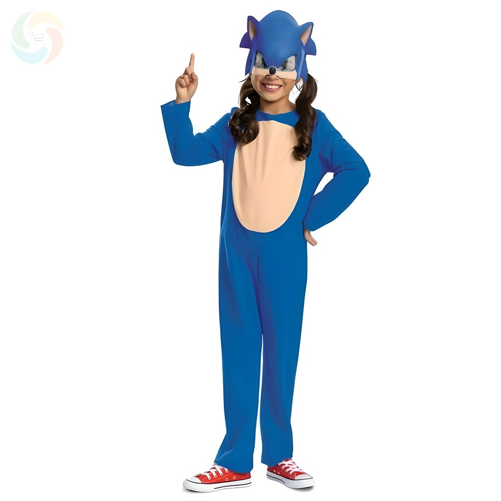Sonic Deluxe Gyerek Jelmez Maszkkal - Eredeti